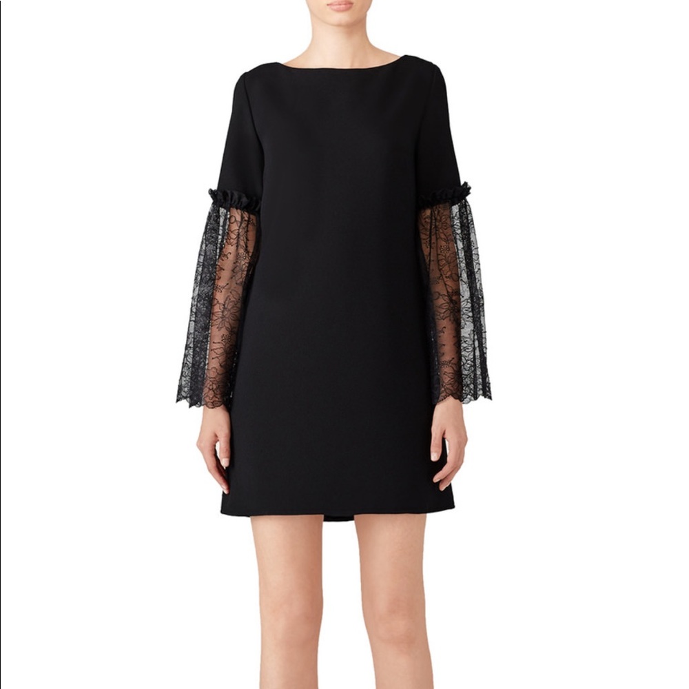 Slate & Willow Black Lace Aline Dress - Size 8